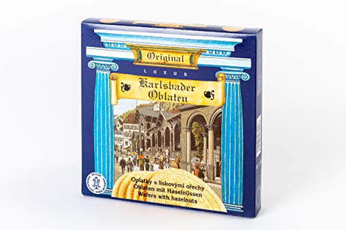 10 Packungen Karlsbader Oblaten mit Haselnüssen - 10 x 150 g von Karlsbader Oblaten