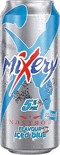 24 Dosen Biermischgetränk Vodka Flavour Iced Energy (24 x 500 ml), inkl. 6,00 € DPG Pfand, EINWEG von Mixery