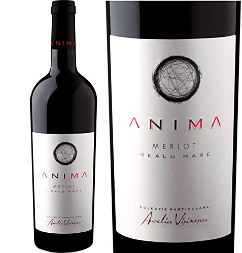 ANIMA Merlot 2014 | Trockener Rotwein aus Rumänien | 100% Merlot |18 Monate Barrique Fass Lagerung von Budureasca