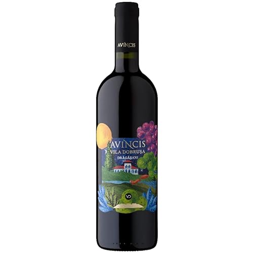AVINCIS Vila Dobrusa CUVEE Negru de Dragasani &Merlot | Trockener Rotwein aus Rumänien von Karpaten-Weine