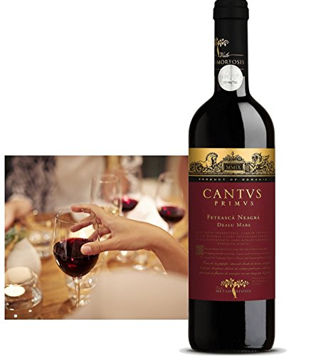 Cantus Primus Feteasca Neagra | Trockener Rotwein aus Rumänien (1x 0.75 l) von Budureasca