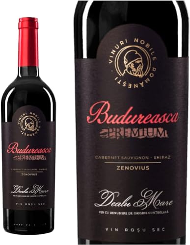Perfekter Grill-Begleiter - Budureasca Premium Zenovius | Rumänischer Rotwein Trocken 14,0% | Cuvee aus Cabernet Sauv & Shiraz | DOC – CT - Qualität von Budureasca