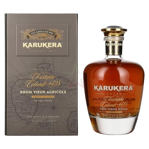Karukera Cuvée Christophe Colomb Tres Vieux Rhum Hors d'Age 1493 45,00% 0,70 Liter Karukera Cuvée Christophe Colomb Tres Vieux Rhum Hors d'Age 1493 45,00% 0,70 Liter von Karukera