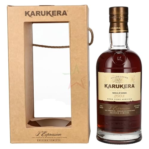 Karukera L'Expression MILLÉSIME Rhum Vieux Agricole 2008 48,10% 0,70 Liter Karukera L'Expression MILLÉSIME Rhum Vieux Agricole 2008 48,10% 0,70 Liter von Karukera