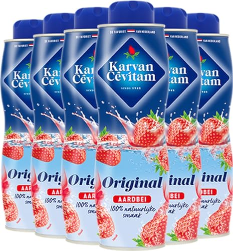 Siroop karvan cevitam aardbei 600ml | Fles a 600 milliliter | 6 stuks von Karvan Cévitam