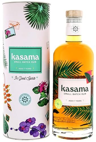 Kasama 7 Years Old Small Batch Rum 40% Vol. 0,7l in Geschenkbox von Kasama