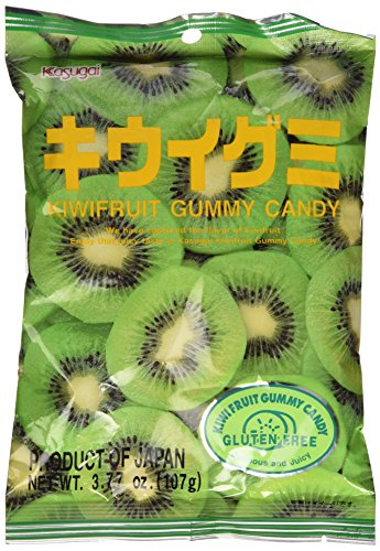 Japanese Fruit Gummy Candy from Kasugai - Kiwi - 107g von Kasugai