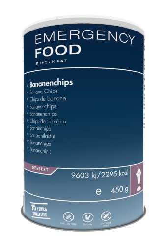 Katadyn Emergency Food Bananenchips, Notvorrat beim Campen, Trekking, etc. Stärkend und nährend. 12 x 1,2l Dose Katadyn Emergency Food Bananenchips, Notvorrat beim Campen, Trekking, etc. Stärkend und nährend. 12 x 1,2l Dose von Katadyn Deutschland GmbH