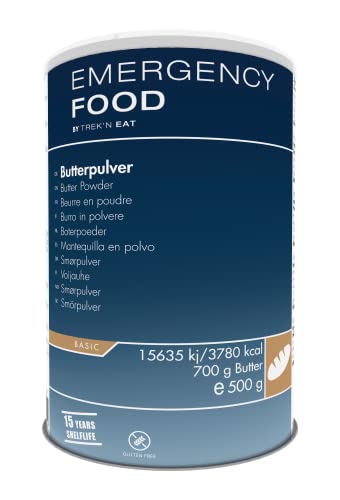 Katadyn Emergency Food Butterpulver, Notvorrat beim Campen, Trekking, etc. - 1x 500g Dose Katadyn Emergency Food Butterpulver, Notvorrat beim Campen, Trekking, etc. - 1x 500g Dose von KATADYN