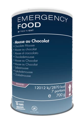 Katadyn Emergency Food Mousse au Chocolat, Notvorrat beim Campen, Trekking, etc. Stärkend und nährend. ALL NATURAL 1,2l Dose Katadyn Emergency Food Mousse au Chocolat, Notvorrat beim Campen, Trekking, etc. Stärkend und nährend. ALL NATURAL 1,2l Dose von Katadyn Deutschland GmbH