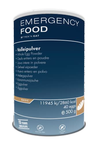 Katadyn Emergency Food Volleipulver, vegetarisch, Notvorrat beim Campen, Trekking, etc. Stärkend und nährend. 1 x 1,2l Dose von KATADYN