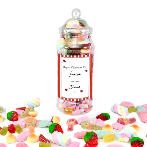 Personalisierbare Valentins-Süßigkeitendose mit Süßigkeiten im Lieferumfang enthalten – individuelle Nachricht Pick n Mix Geschenkdose Personalisierbare Valentins-Süßigkeitendose mit Süßigkeiten im Lieferumfang enthalten – individuelle Nachricht Pick n Mix Geschenkdose von Kate Chesters Art