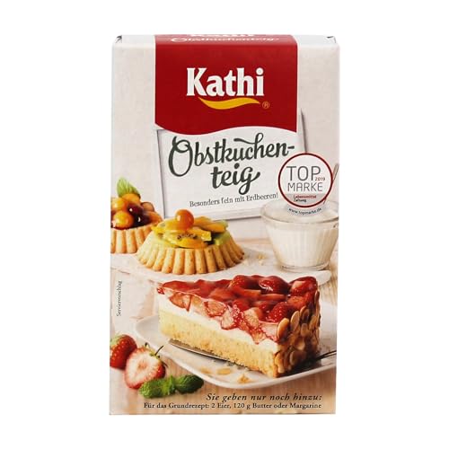 2er Pack Kathi Backmischung Obstkuchenteig 2 x 250 g Kuchenboden von Kathi Rainer Thiele GmbH