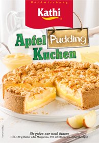 Kathi Backmischung Apfel Pudding Kuchen 520g von Kathi