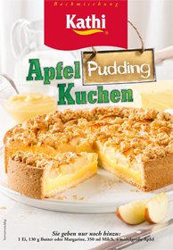 Kathi Backmischung Apfel Pudding Kuchen 520g von Kathi