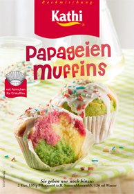 Kathi Backmischung Papagei Muffins 460g Kathi Backmischung Papagei Muffins 460g von Kathi