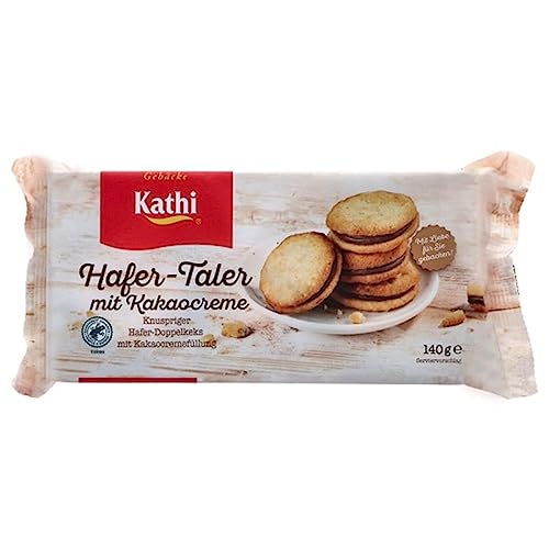 Kathi Hafer-Taler, mit Kakaocreme, 140 g von Kathi