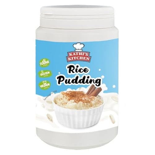 Kathis Kitchen Rice Pudding, Veganer rice pudding pulver, geschmacksneutral, 1000g Kathis Kitchen Rice Pudding, Veganer rice pudding pulver, geschmacksneutral, 1000g von Kathis Kitchen