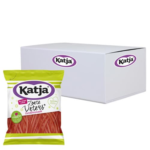 Katja - Süße Schnürsenkel Erdbeere - 15x 125g von Katja