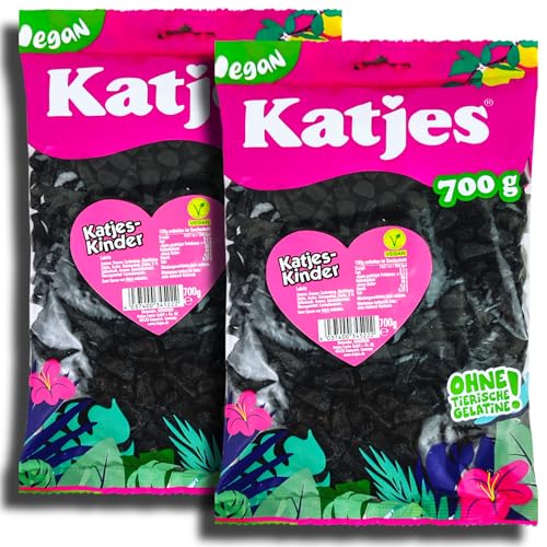 2 er Pack XL Katjes Katjes-Kinder 2 x 700g Hartlakritz 2 er Pack XL Katjes Katjes-Kinder 2 x 700g Hartlakritz von Katjes