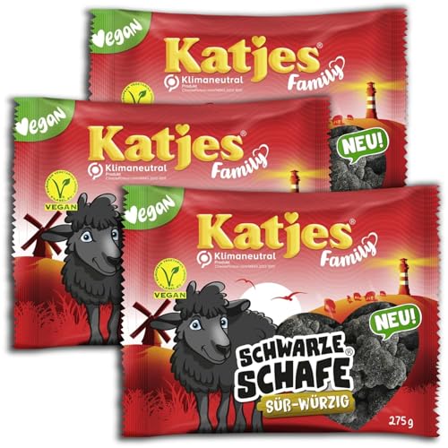 3 er Pack Katjes Schwarze Schafe XXL Pack - Lakritz 3 x 250 g 3 er Pack Katjes Schwarze Schafe XXL Pack - Lakritz 3 x 250 g von Katjes