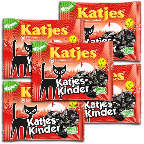 5 er Pack Katjes Katjes-Kinder 5 x 175g Hartlakritz 5 er Pack Katjes Katjes-Kinder 5 x 175g Hartlakritz von Katjes