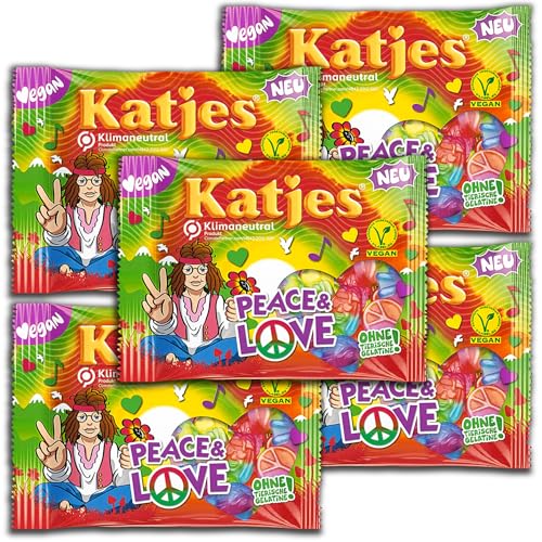 5 er Pack Katjes Peace & Love 5 x 175g 5 er Pack Katjes Peace & Love 5 x 175g von Katjes