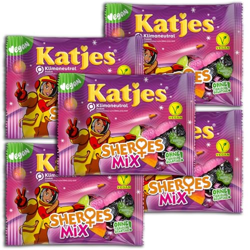 5 er Pack Katjes Sheroes Mix 5 x 175g 5 er Pack Katjes Sheroes Mix 5 x 175g von Katjes
