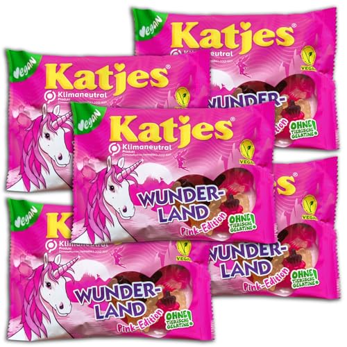 5 er Pack Katjes Wunderland Pink-Edition 5 x 175g 5 er Pack Katjes Wunderland Pink-Edition 5 x 175g von Katjes