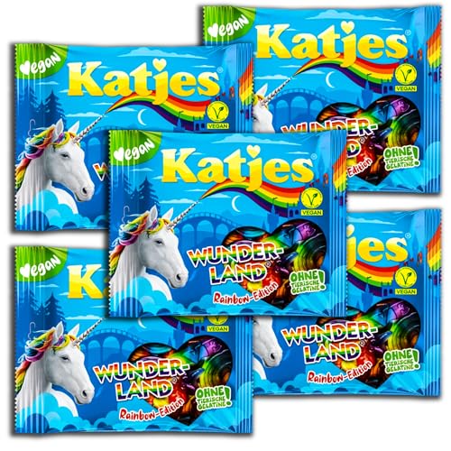 5 er Pack Katjes Wunderland Rainbow-Edition 5 x 175g 5 er Pack Katjes Wunderland Rainbow-Edition 5 x 175g von Katjes
