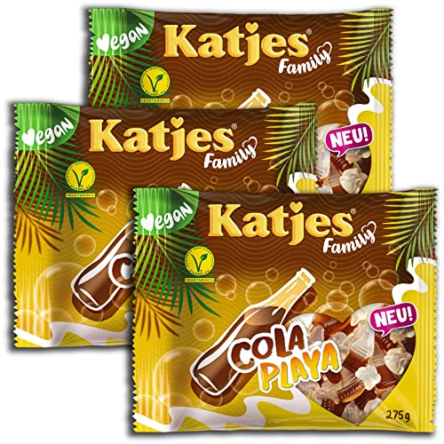 Katjes Cola Playa Family XXL Packungen 3x 250g Katjes Cola Playa Family XXL Packungen 3x 250g von Katjes