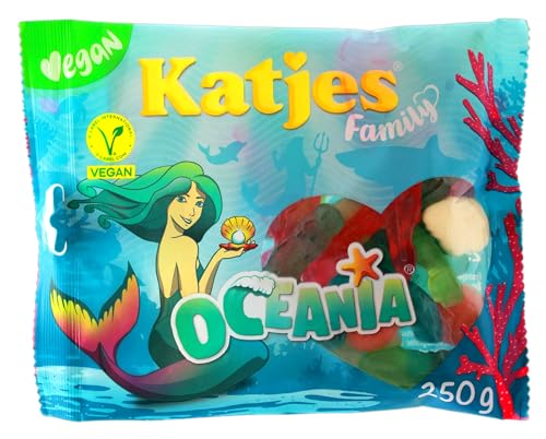 Katjes Family Oceania Fruchtgummi vegan, 22er Pack (22 x 250g) von Katjes