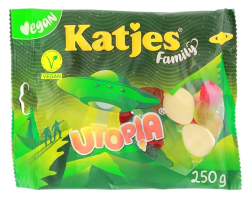 Katjes Family Utopia Fruchtgummi vegan, 22er Pack (22 x 250g) von Katjes