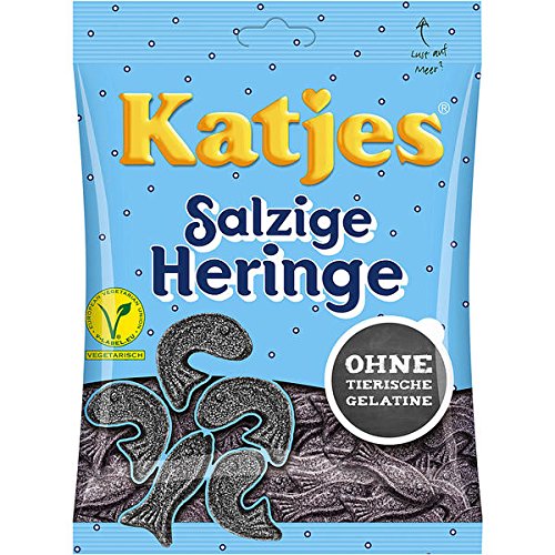 Katjes Salzige Heringe (20x 200g Beutel) von Katjes