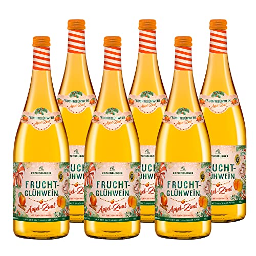 KATLENBURGER - Apfel-Zimt Fruchtglühwein | Fruchtiger Glühwein aus Fruchtwein, Apfelsaft und Glühweingewürz. Bringt das Weihnachtsmarkt-Ambiente zu dir nach Hause. Inhalt: 6x 1L und 8,5% vol. KATLENBURGER - Apfel-Zimt Fruchtglühwein | Fruchtiger Glühwein aus Fruchtwein, Apfelsaft und Glühweingewürz. Bringt das Weihnachtsmarkt-Ambiente zu dir nach Hause. Inhalt: 6x 1L und 8,5% vol. von Katlenburger