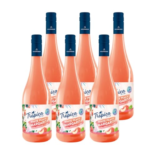 KATLENBURGER - Tropica White Peach Margarita | Trinkfertiger Erfrischer aus spritzigem Fruchtwein mit Pfirsich und Limette. Inhalt: 6x 0,75l mit 7% vol. KATLENBURGER - Tropica White Peach Margarita | Trinkfertiger Erfrischer aus spritzigem Fruchtwein mit Pfirsich und Limette. Inhalt: 6x 0,75l mit 7% vol. von Katlenburger