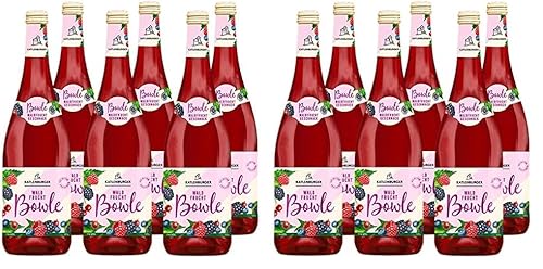 KATLENBURGER - Waldfruchtbowle | Leckere, trinkfertige Bowle mit Fruchtwein. Der Partyklassiker und Spaßgarant für jede Jahreszeit! Geschmacksrichtung Waldfrucht. Inhalt: 6x 1l mit 7% vol von Katlenburger