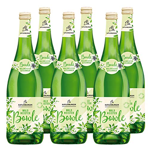 KATLENBURGER - Waldmeisterbowle | Leckere, trinkfertige Bowle mit Fruchtwein. Der Partyklassiker und Spaßgarant für jede Jahreszeit! Geschmacksrichtung Waldmeister. Inhalt: 6x 1l mit 7% vol KATLENBURGER - Waldmeisterbowle | Leckere, trinkfertige Bowle mit Fruchtwein. Der Partyklassiker und Spaßgarant für jede Jahreszeit! Geschmacksrichtung Waldmeister. Inhalt: 6x 1l mit 7% vol von Katlenburger