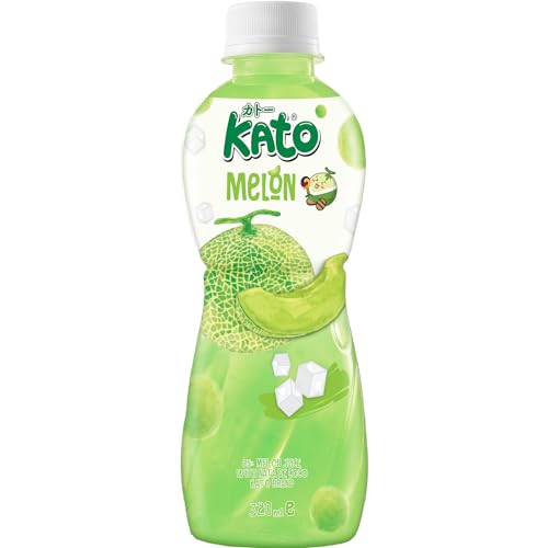 KATO - Melonensaft mit Nata De Coco - Multipack (24 X 320 ML) von Kato