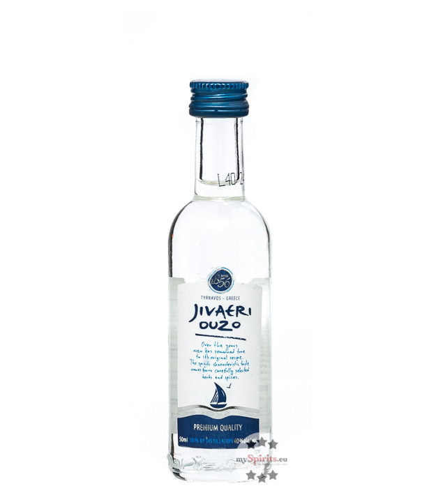 Jivaeri Ouzo  (40 % vol, 0,05 Liter) von Katsaros Distillery