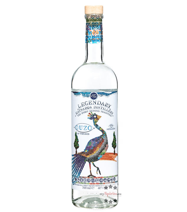 Katsaros Legendary Ouzo of Tyrnavos (40 % vol, 0,7 Liter) von Katsaros Distillery