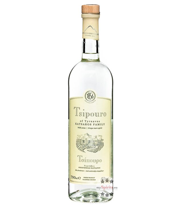 Tsipouro Katsaros (42 % vol, 0,7 Liter) von Katsaros Distillery
