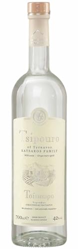 Tsipouro Tirnavou mit Anis 42% 0,7l - Griechischer Tresterbrand - Katsaros Distillery seit 1856 Tsipouro Tirnavou mit Anis 42% 0,7l - Griechischer Tresterbrand - Katsaros Distillery seit 1856 von Katsaros Nikolaos & Co