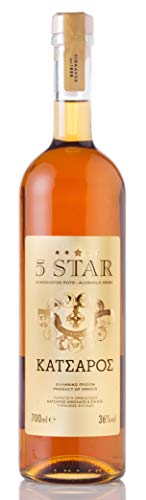 5 Star Katsaros Brandy (36%) 700ml von Katsaros