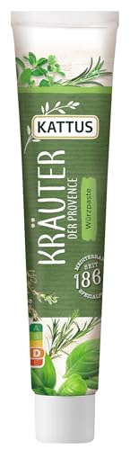 Kattus - Kräuter der Provence | Zum Verfeinern südländischer Gerichte | Mediterrane Kräuter-Würzpaste | 70 g in der wiederverschließbaren Tube Kattus - Kräuter der Provence | Zum Verfeinern südländischer Gerichte | Mediterrane Kräuter-Würzpaste | 70 g in der wiederverschließbaren Tube von Kattus