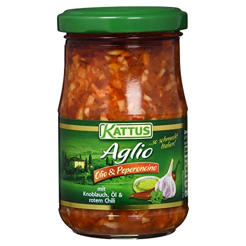 Kattus Pesto Aglio Olio und Peperoncino, 190 g Kattus Pesto Aglio Olio und Peperoncino, 190 g von Kattus