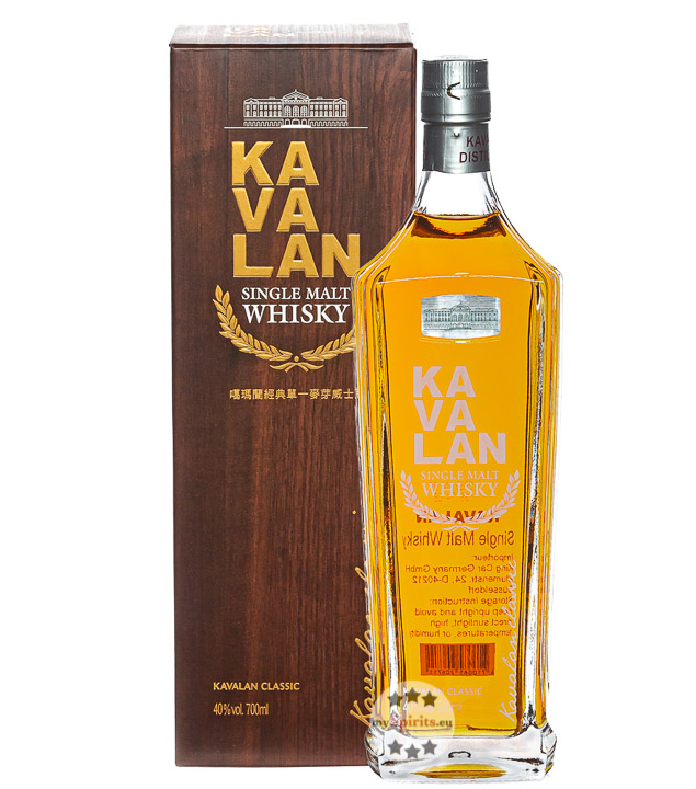 Kavalan Single Malt Whisky Classic (40 % Vol., 0,7 Liter) von Kavalan Distillery