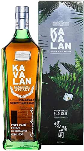 Kavalan CONCERTMASTER Port Cask Finish Festif Edition Single Malt Whisky 40% Vol. 0,7l in Geschenkbox Kavalan CONCERTMASTER Port Cask Finish Festif Edition Single Malt Whisky 40% Vol. 0,7l in Geschenkbox von Kavalan