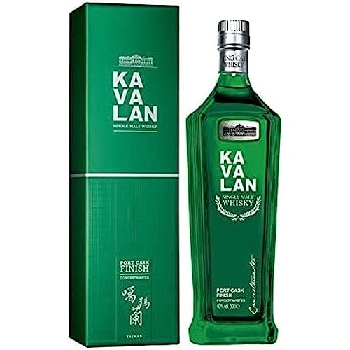 Kavalan CONCERTMASTER Single Malt Whisky Port Cask Finish 40% Vol. 0,5l in Geschenkbox von Kavalan