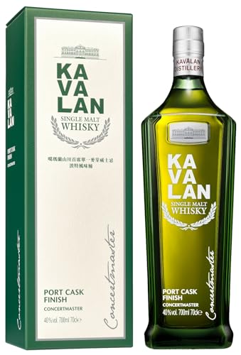 Kavalan Single Malt Whisky Concertmaster Port Cask Finish Taiwan (1 x 0.7 l) von Kavalan